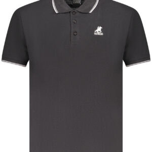 US GRAND POLO MEN'S SHORT SLEEVE POLO BLACK