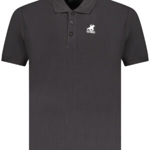 US GRAND POLO MEN'S SHORT SLEEVE POLO BLACK