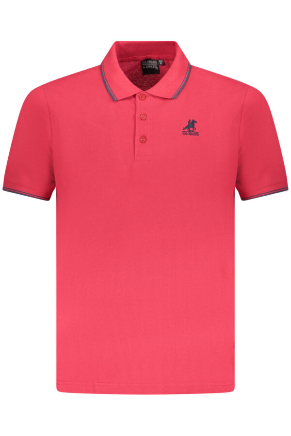 US GRAND POLO MEN'S SHORT SLEEVE POLO RED