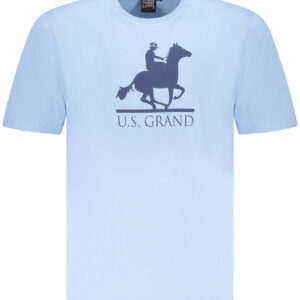 US GRAND POLO SHORT SLEEVE T-SHIRT MEN'S BLUE