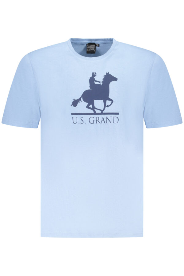 US GRAND POLO SHORT SLEEVE T-SHIRT MEN'S BLUE