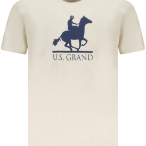 US GRAND POLO SHORT SLEEVE T-SHIRT MEN BEIGE