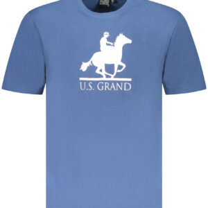 US GRAND POLO SHORT SLEEVE T-SHIRT MEN BLUE