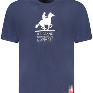 US GRAND MEN'S SHORT-SLEEVE T-SHIRT BLUE U.S. GRAND