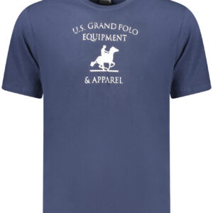 US GRAND MEN'S SHORT-SLEEVE T-SHIRT BLUE U.S. GRAND