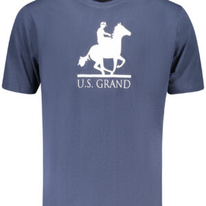 US GRAND POLO SHORT SLEEVE T-SHIRT MEN BLUE