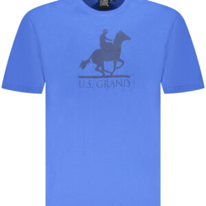 US GRAND POLO SHORT SLEEVE T-SHIRT MEN BLUE