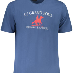 US GRAND POLO SHORT SLEEVE T-SHIRT MEN BLUE