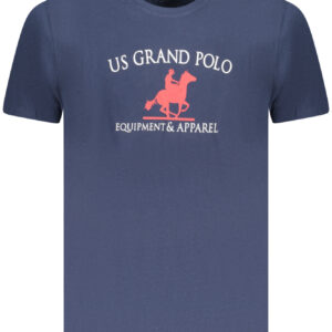 US GRAND POLO SHORT SLEEVE T-SHIRT MEN BLUE
