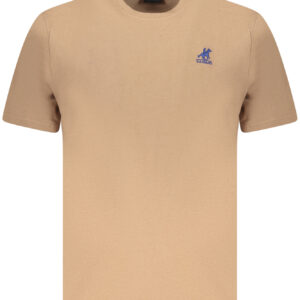 US GRAND POLO MEN'S SHORT SLEEVE T-SHIRT BROWN