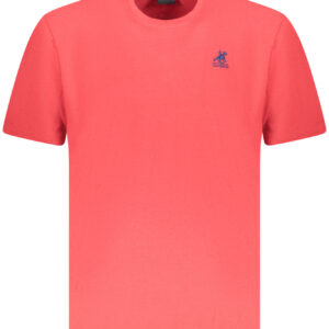 US GRAND POLO MEN'S SHORT SLEEVE T-SHIRT RED