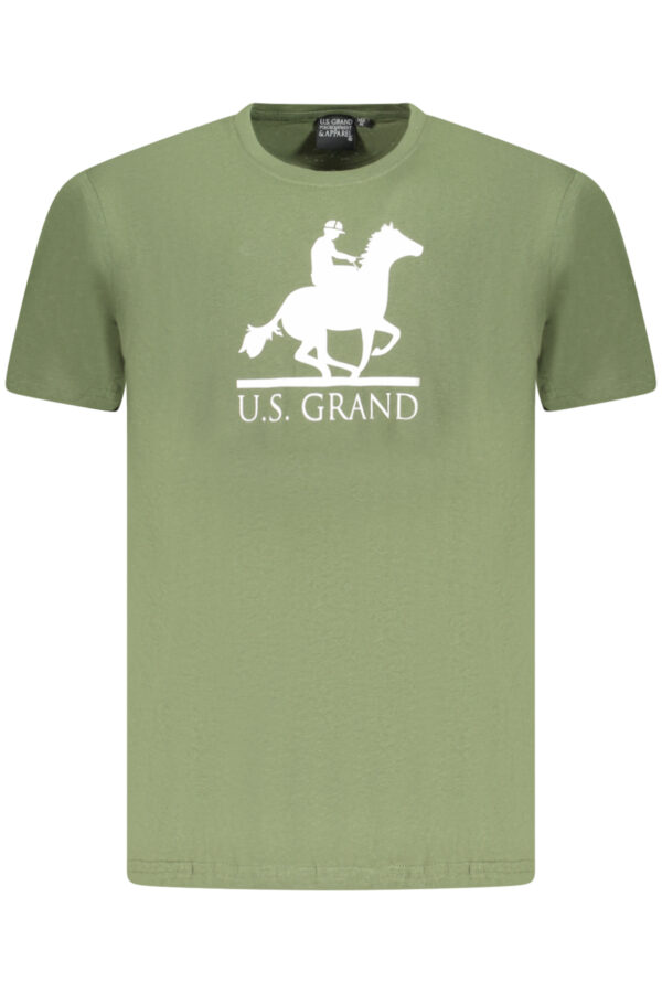 US GRAND POLO SHORT SLEEVE T-SHIRT MEN GREEN