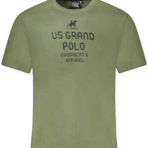 US GRAND POLO SHORT SLEEVE T-SHIRT MEN GREEN