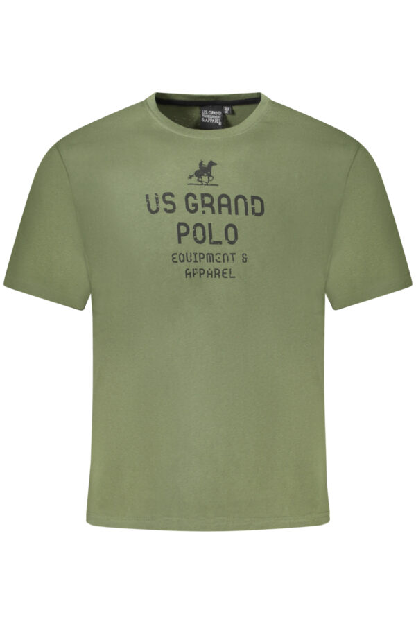 US GRAND POLO SHORT SLEEVE T-SHIRT MEN GREEN