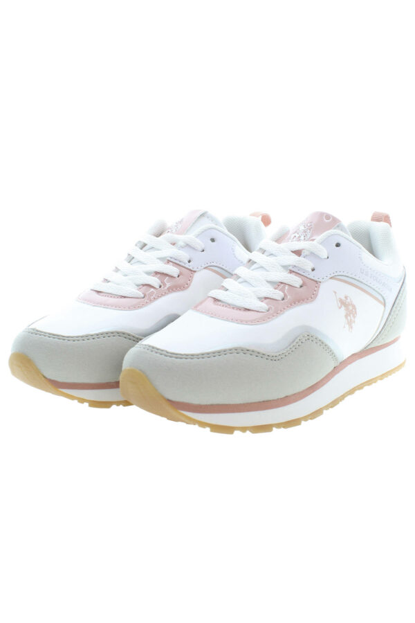 US POLO BEST PRICE SPORTS SHOES GIRLS WHITE - Image 2