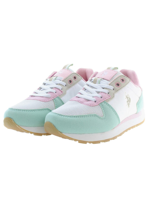 US POLO BEST PRICE SPORTS SHOES GIRLS WHITE - Image 3