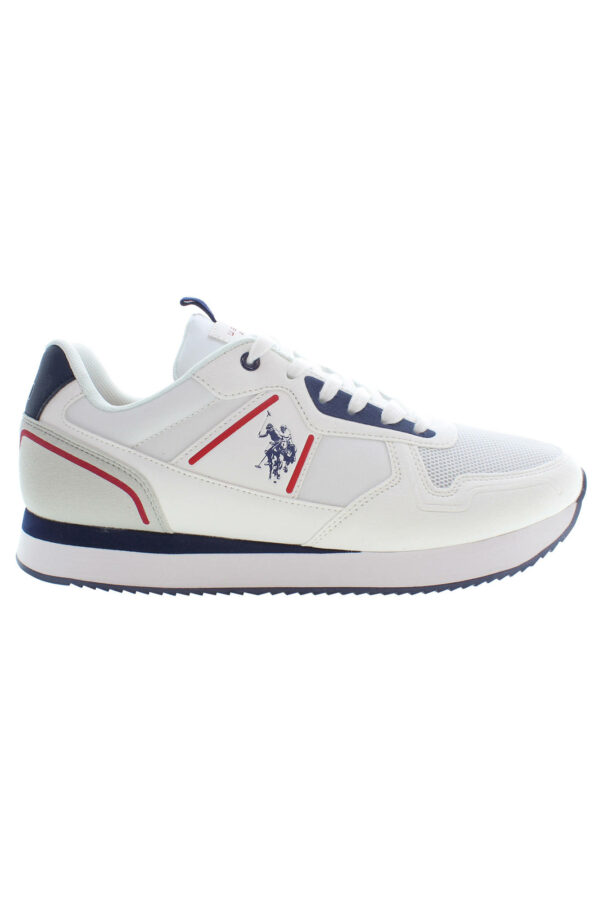 US POLO BEST PRICE MEN'S SPORTS FOOTWEAR WHITE