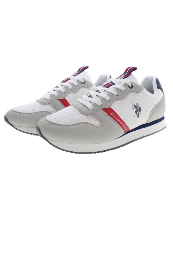 US POLO BEST PRICE MEN'S SPORTS FOOTWEAR WHITE - Image 3