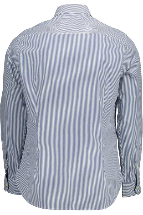 US POLO SHIRT LONG SLEEVE MEN BLUE - Image 3