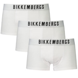 BIKKEMBERGS MEN'S BOXER WHITE BIKKEMBERGS