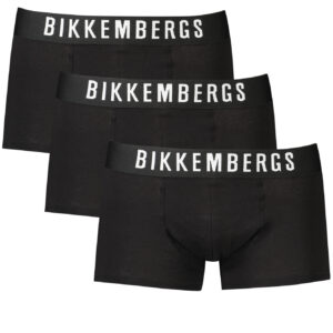 BIKKEMBERGS MEN'S BOXER BLACK BIKKEMBERGS