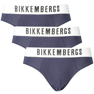 BIKKEMBERGS MEN'S BLUE SLIP BIKKEMBERGS