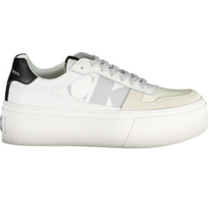 CALVIN KLEIN WHITE WOMEN'S SPORT SHOES CALVIN KLEIN