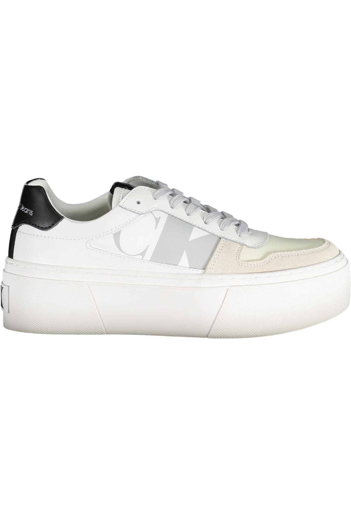 CALVIN KLEIN WHITE WOMEN'S SPORT SHOES CALVIN KLEIN