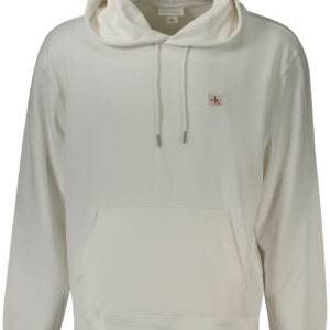 CALVIN KLEIN MEN'S ZIP-UP SWEATSHIRT WHITE CALVIN KLEIN