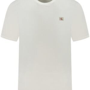 CALVIN KLEIN MEN'S SHORT SLEEVE T-SHIRT WHITE CALVIN KLEIN
