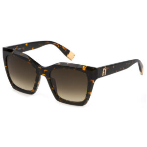 FURLA WOMEN'S BROWN SUNGLASSES
