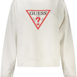 GUESS JEANS SWEATSHIRT WITHOUT ZIP WOMEN WHITE GUESS JEANS