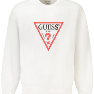 GUESS JEANS SWEATSHIRT WITHOUT ZIP MEN WHITE GUESS JEANS