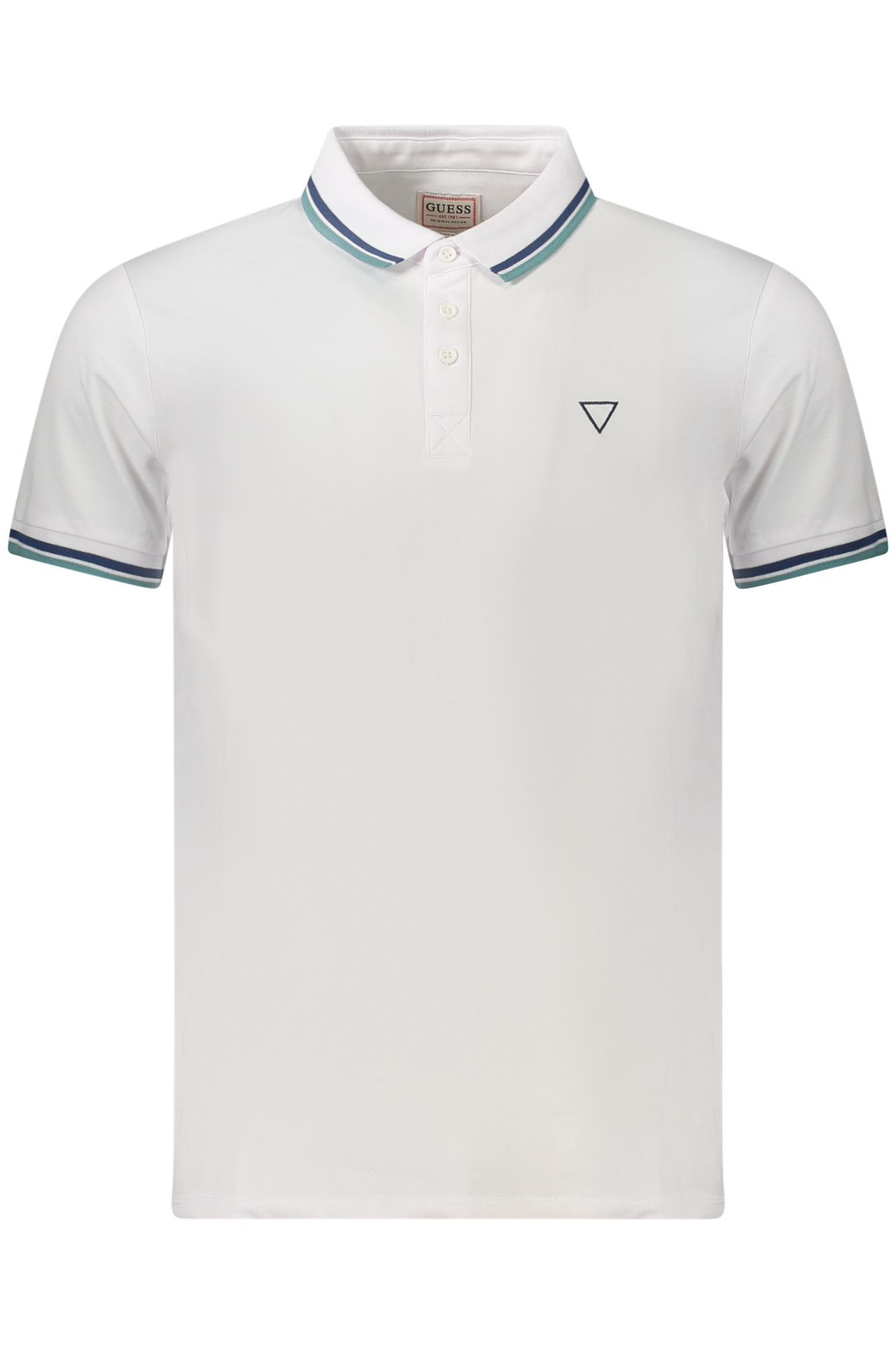 GUESS JEANS POLO SHORT SLEEVES MEN WHITE GUESS JEANS
