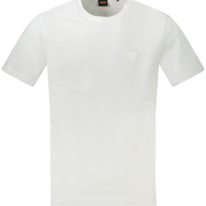 HUGO BOSS MEN'S SHORT SLEEVE T-SHIRT WHITE BOSS