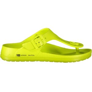 NORWAY 1963 WOMEN'S SLIPPER FOOTWEAR YELLOW NORWAY 1963