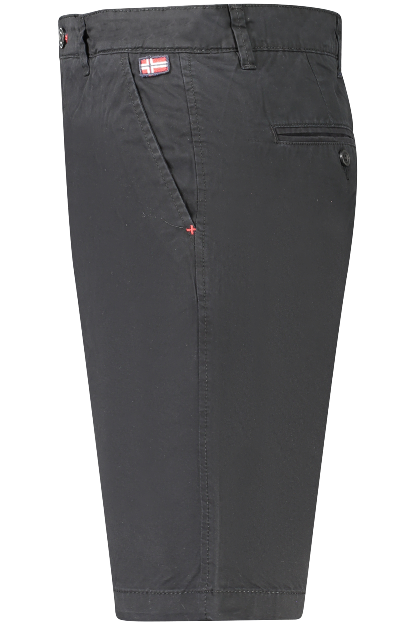 NORWAY 1963 MEN'S BLACK BERMUDA PANTS - Image 3