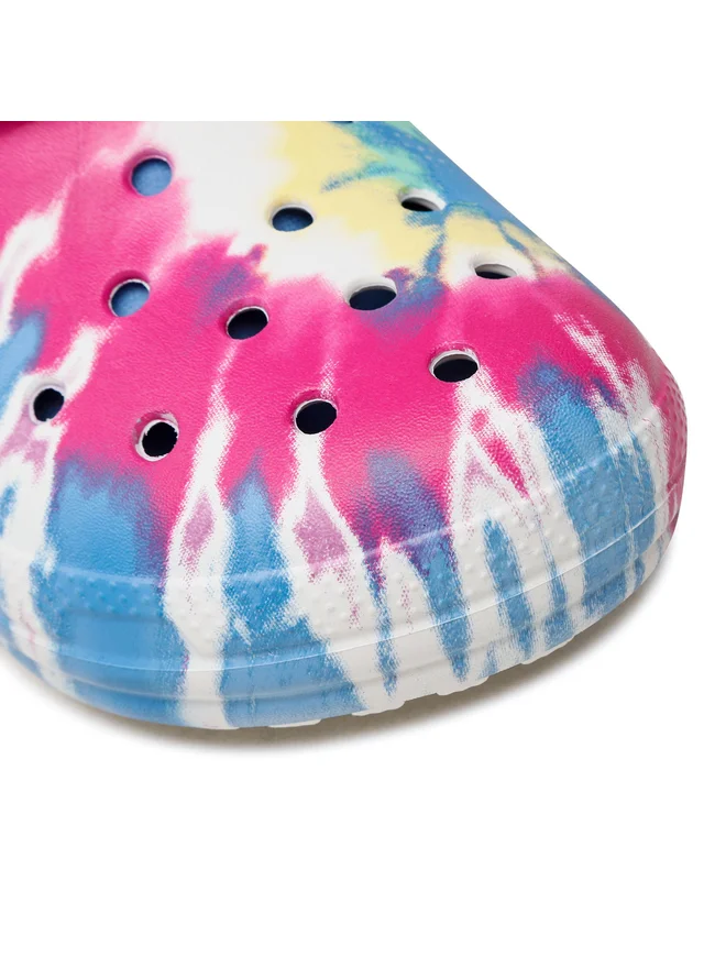 Crocs Classic Lined Tie Dye Clog 206341 Γυναικεία Σαμπό - Image 6