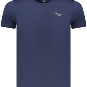 PEPE JEANS MEN'S SHORT SLEEVE T-SHIRT BLUE PEPE JEANS