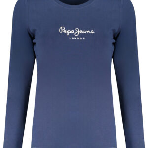 PEPE JEANS WOMEN'S LONG SLEEVE T-SHIRT BLUE PEPE JEANS