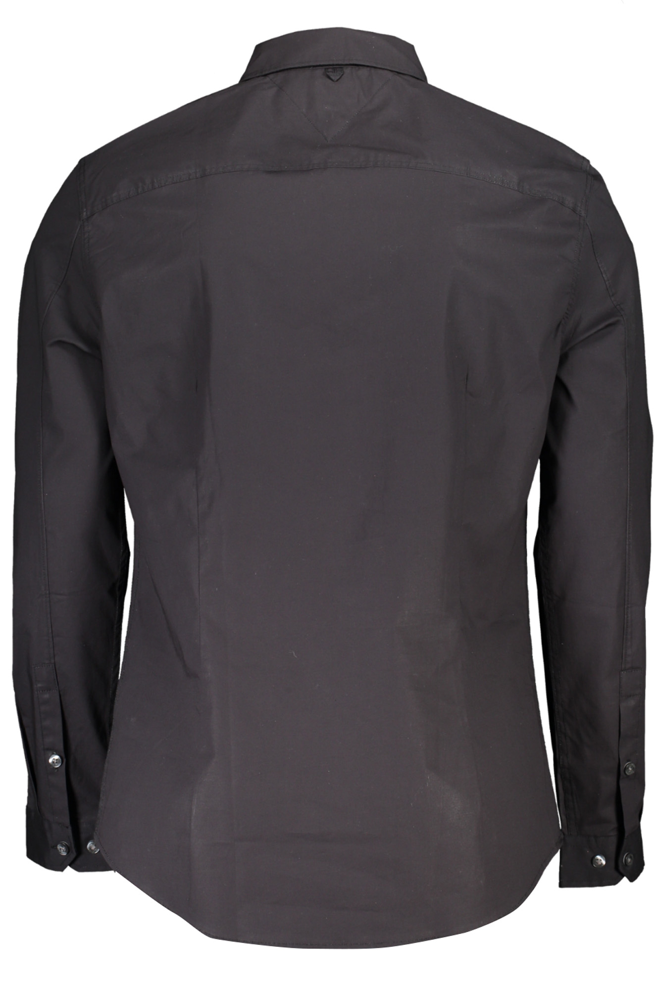TOMMY HILFIGER MEN'S BLACK LONG SLEEVE SHIRT - Image 2
