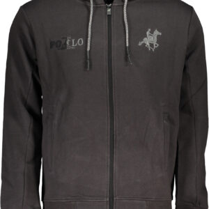 US GRAND MEN'S GRAY ZIP-UP SWEATSHIRT U.S. GRAND