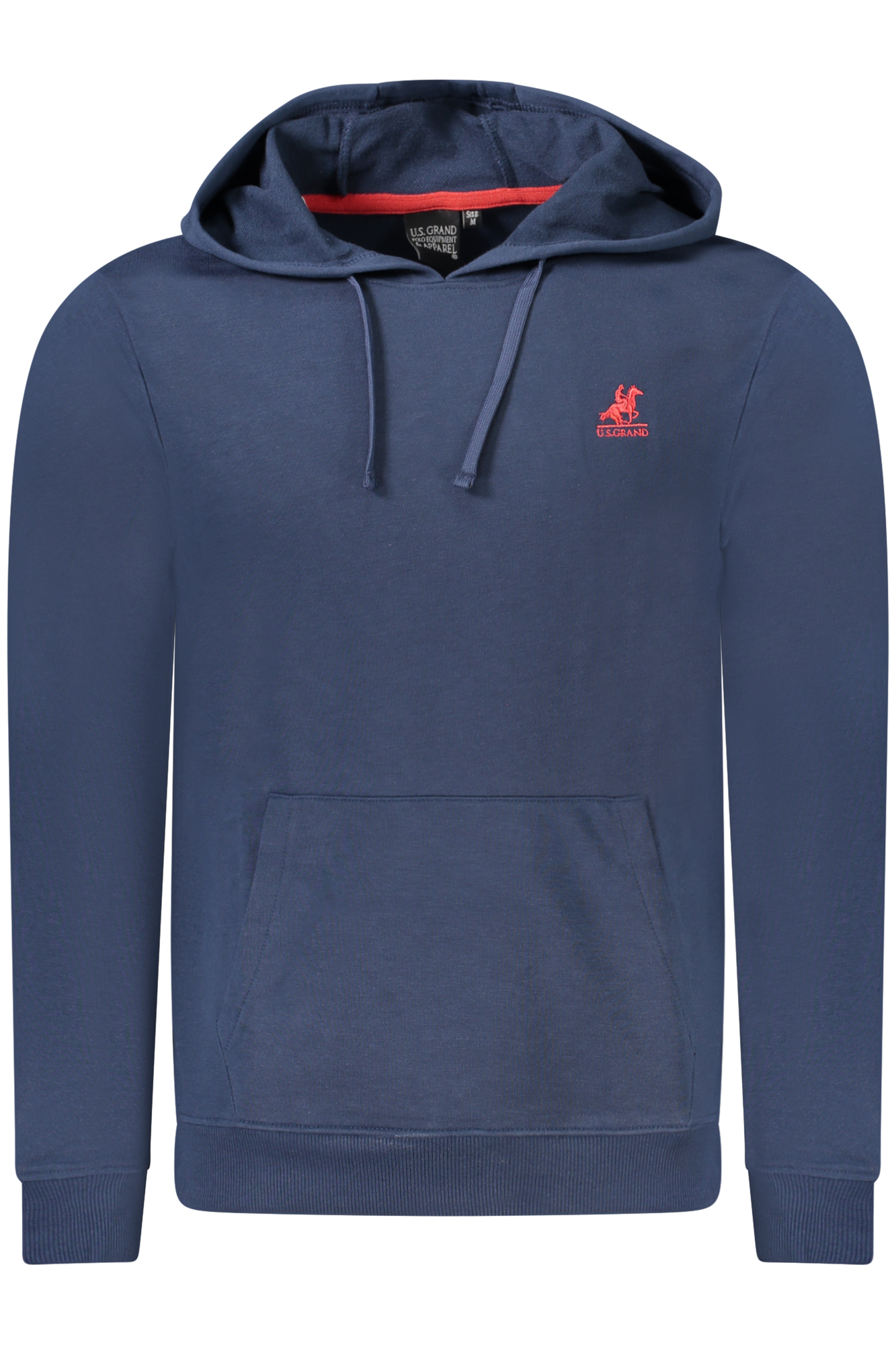 US GRAND MEN'S BLUE ZIP-UP SWEATSHIRT U.S. GRAND