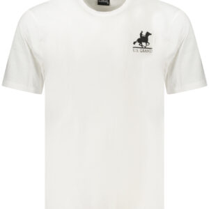 US GRAND MEN'S SHORT-SLEEVE T-SHIRT WHITE U.S. GRAND