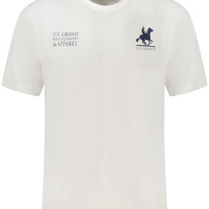US GRAND MEN'S SHORT-SLEEVE T-SHIRT WHITE U.S. GRAND