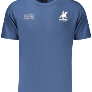 US GRAND MEN'S SHORT-SLEEVE T-SHIRT BLUE U.S. GRAND
