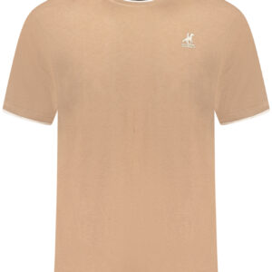 US GRAND MEN'S SHORT-SLEEVE T-SHIRT BROWN U.S. GRAND