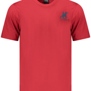 US GRAND MEN'S SHORT-SLEEVED RED T-SHIRT U.S. GRAND