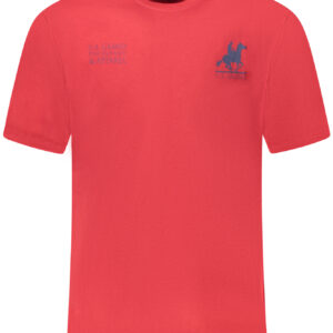 US GRAND MEN'S SHORT-SLEEVED RED T-SHIRT U.S. GRAND
