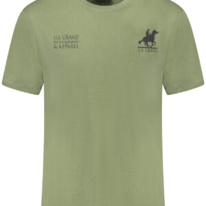 US GRAND MEN'S SHORT-SLEEVED GREEN T-SHIRT U.S. GRAND